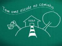 tem uma escola no caminho