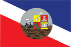 Bandeira do municpio de Quatro Pontes-PR