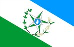 Azul, significa o Lago de Itaipu, sendo o principal centro turístico. Verde, as plantações. Branco, a paz. A Estrela no centro significa um novo Município que brilha. Nova estrela no Estado do Paraná. O Mapa no centro da estrela significa o Município de Santa Terezinha de Itaipu. A Soja e o Trigo são as principais produções agrícolas do Município.